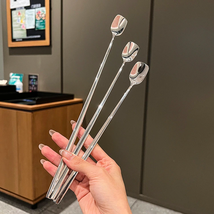 Rozsdamentes acél keverőkanál